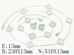 HY Wholesale Jewelry Set 316L Stainless Steel jewelry Set Fashion Jewelry-HY59S2592HNC