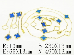 HY Wholesale Jewelry Set 316L Stainless Steel jewelry Set Fashion Jewelry-HY35S0118HOS