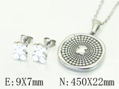 HY Wholesale Jewelry Set 316L Stainless Steel jewelry Set Fashion Jewelry-HY64S1463HJG