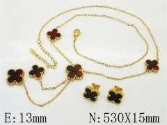 HY Wholesale Jewelry Set 316L Stainless Steel jewelry Set Fashion Jewelry-HY62S0547HAA