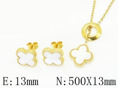 HY Wholesale Jewelry Set 316L Stainless Steel jewelry Set Fashion Jewelry-HY59S2602OL