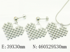 HY Wholesale Jewelry Set 316L Stainless Steel jewelry Set Fashion Jewelry-HY80S0194HIX