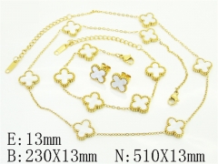 HY Wholesale Jewelry Set 316L Stainless Steel jewelry Set Fashion Jewelry-HY59S2595IIE