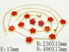 HY Wholesale Jewelry Set 316L Stainless Steel jewelry Set Fashion Jewelry-HY35S0090HJR