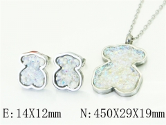 HY Wholesale Jewelry Set 316L Stainless Steel jewelry Set Fashion Jewelry-HY64S1459HKD