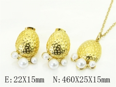 HY Wholesale Jewelry Set 316L Stainless Steel jewelry Set Fashion Jewelry-HY80S0191HJL