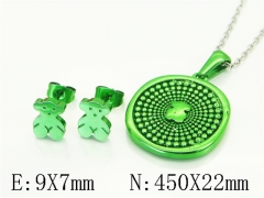 HY Wholesale Jewelry Set 316L Stainless Steel jewelry Set Fashion Jewelry-HY64S1470HLS