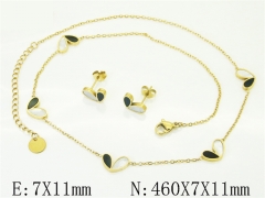 HY Wholesale Jewelry Set 316L Stainless Steel jewelry Set Fashion Jewelry-HY32S0235HKA