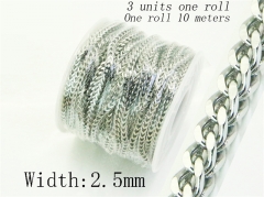 HY Wholesale Jewelry Stainless Steel Chain Jewelry-HY70A3110LSD