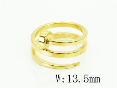 HY Wholesale Rings Jewelry Stainless Steel 316L Rings-HY80R0107JL