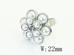 HY Wholesale Rings Jewelry Stainless Steel 316L Rings-HY30R0158MD