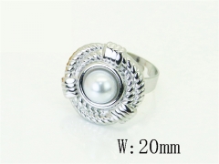 HY Wholesale Rings Jewelry Stainless Steel 316L Rings-HY30R0153LD