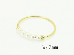 HY Wholesale Rings Jewelry Stainless Steel 316L Rings-HY47R0165EML