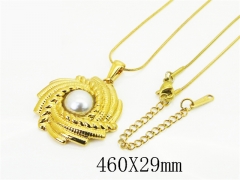 HY Wholesale Stainless Steel 316L Jewelry Hot sale Necklaces-HY48N0106SML