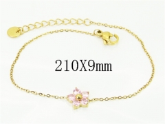 HY Wholesale Bracelets 316L Stainless Steel Jewelry Bracelets-HY25B0421HIL