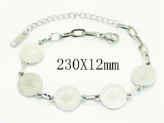 HY Wholesale Bracelets 316L Stainless Steel Jewelry Bracelets-HY19B1453NB