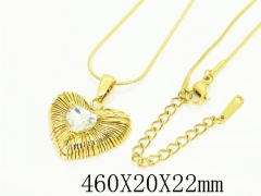 HY Wholesale Stainless Steel 316L Jewelry Hot sale Necklaces-HY48N0131VML