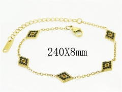 HY Wholesale Bracelets 316L Stainless Steel Jewelry Bracelets-HY30B0272HEE