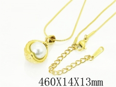 HY Wholesale Stainless Steel 316L Jewelry Hot sale Necklaces-HY48N0146CML