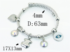 HY Wholesale Bangles Jewelry Stainless Steel 316L Fashion Bangle-HY02B0124HLD