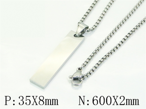 HY Wholesale Stainless Steel 316L Jewelry Hot sale Necklaces-HY49N0026MC