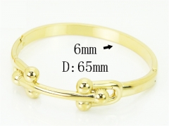 HY Wholesale Bangles Jewelry Stainless Steel 316L Fashion Bangle-HY80B2201HIL