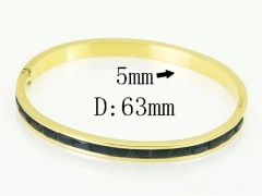 HY Wholesale Bangles Jewelry Stainless Steel 316L Fashion Bangle-HY04B0065HJC