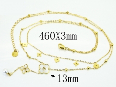 HY Wholesale Stainless Steel 316L Jewelry Hot sale Necklaces-HY32N0955HHA