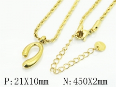 HY Wholesale Stainless Steel 316L Jewelry Hot sale Necklaces-HY25N0213PL