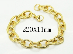 HY Wholesale Bracelets 316L Stainless Steel Jewelry Bracelets-HY61B0648PB