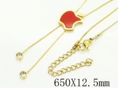 HY Wholesale Stainless Steel 316L Jewelry Hot sale Necklaces-HY62N0568LD