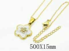 HY Wholesale Stainless Steel 316L Jewelry Hot sale Necklaces-HY30N0322NC