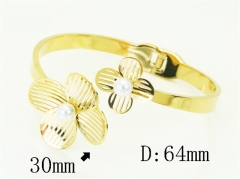 HY Wholesale Bangles Jewelry Stainless Steel 316L Fashion Bangle-HY80B2180HIF