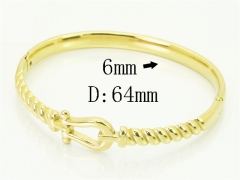 HY Wholesale Bangles Jewelry Stainless Steel 316L Fashion Bangle-HY04B0076HLE