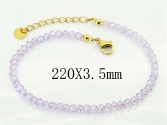 HY Wholesale Bracelets 316L Stainless Steel Jewelry Bracelets-HY25B0469ANL