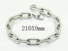 HY Wholesale Bracelets 316L Stainless Steel Jewelry Bracelets-HY61B0661H15