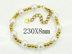 HY Wholesale Bracelets 316L Stainless Steel Jewelry Bracelets-HY41B0249PG