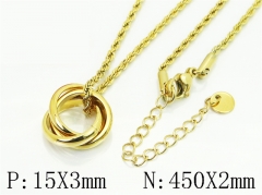 HY Wholesale Stainless Steel 316L Jewelry Hot sale Necklaces-HY25N0215HKD