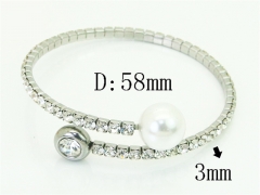 HY Wholesale Bangles Jewelry Stainless Steel 316L Fashion Bangle-HY59B0382HHE