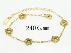 HY Wholesale Bracelets 316L Stainless Steel Jewelry Bracelets-HY30B0256HQQ