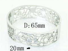 HY Wholesale Bangles Jewelry Stainless Steel 316L Fashion Bangle-HY80B2168H1L