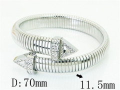 HY Wholesale Bangles Jewelry Stainless Steel 316L Fashion Bangle-HY28B0141ILC