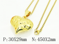 HY Wholesale Stainless Steel 316L Jewelry Hot sale Necklaces-HY74N0292DNL