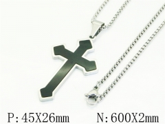 HY Wholesale Stainless Steel 316L Jewelry Hot sale Necklaces-HY49N0028MX