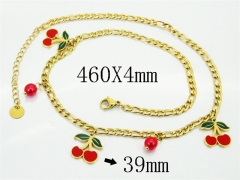 HY Wholesale Stainless Steel 316L Jewelry Hot sale Necklaces-HY32N0950HHL