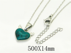 HY Wholesale Stainless Steel 316L Jewelry Hot sale Necklaces-HY30N0186BLL