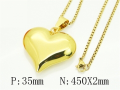 HY Wholesale Stainless Steel 316L Jewelry Hot sale Necklaces-HY74N0291NL