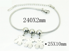 HY Wholesale Bracelets 316L Stainless Steel Jewelry Bracelets-HY02B0121HQQ