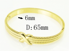 HY Wholesale Bangles Jewelry Stainless Steel 316L Fashion Bangle-HY30B0281HIB