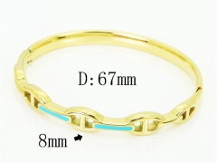 HY Wholesale Bangles Jewelry Stainless Steel 316L Fashion Bangle-HY80B2206HIW